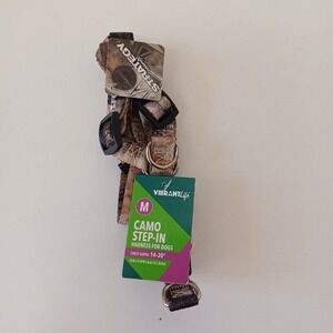 Vibrant Life‎ Camo Step-In Harness For Dogs Medium Chest Girth 14-20" NWT